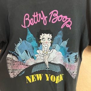 Zara Vintage Style Betty Boop Shirt